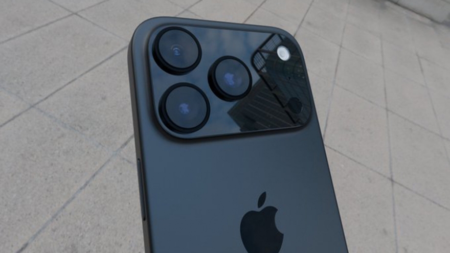 Hình ảnh mới hé lộ thiết kế iPhone 17 Pro khiến người dùng lo ngại