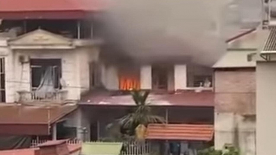 Nam thanh niên tử vong sau tiếng nổ lớn trong ngôi nhà 2 tầng ở Hà Nội