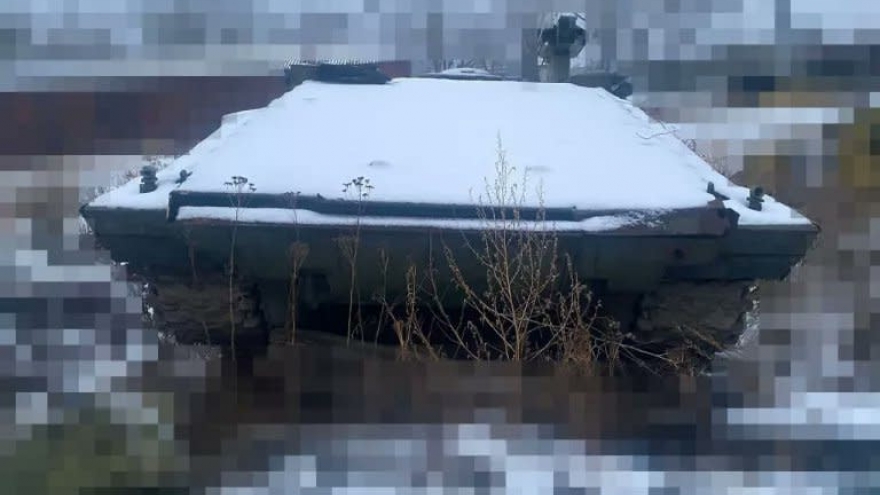 Xe chiến đấu bộ binh cực hiếm của Ukraine lộ diện trên chiến trường