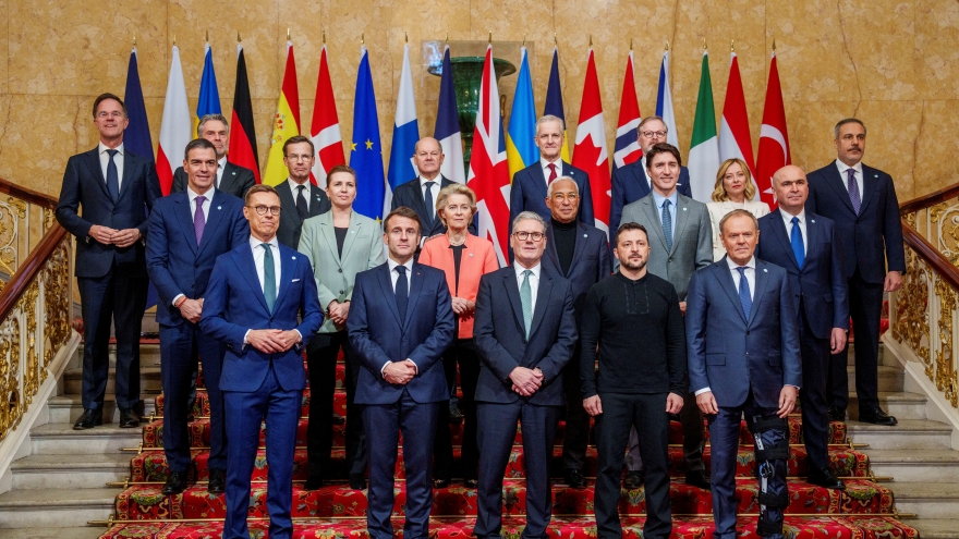 Châu Âu nỗ lực tạo đòn bẩy cho Ukraine trong tiến trình hòa bình do Mỹ dẫn dắt