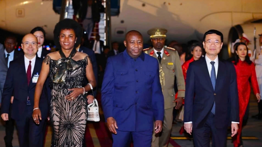 Burundi President Evariste Ndayishimiye begins Vietnam visit