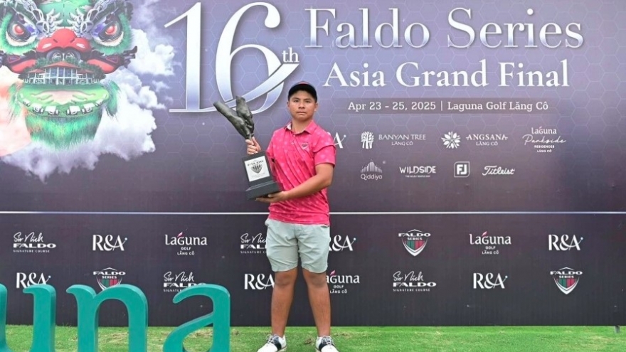 Tuan Anh wins 16th Faldo Series Asia Grand Final