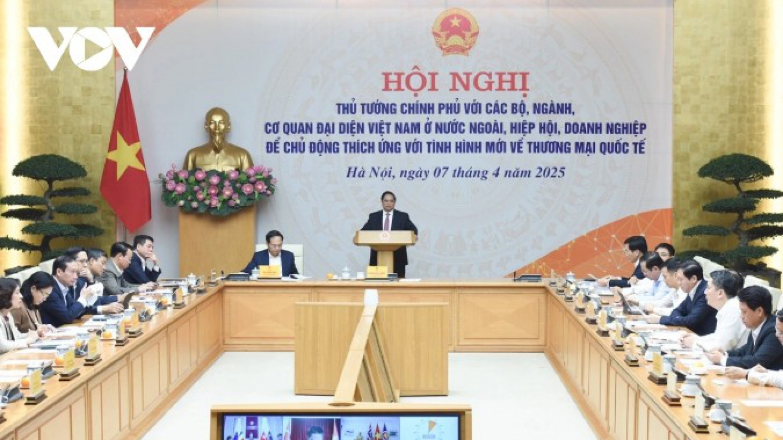 Government chief calls for bold and timely action to counter tariff impact