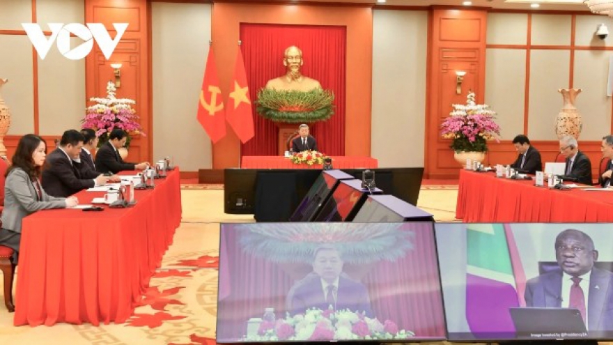 To Lam, Ramaphosa reinforce Vietnam-South Africa ties through party-to-party diplomacy
