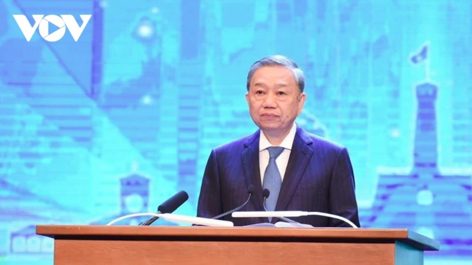Party chief delivers keynote policy address at P4G Summit