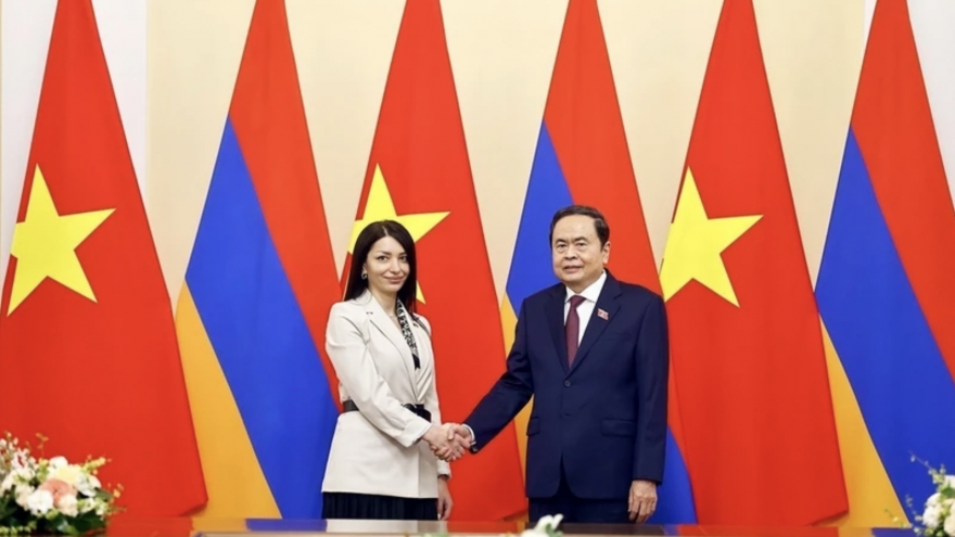 Top legislator receives chairperson of Armenia-Vietnam parliamentary friendship group