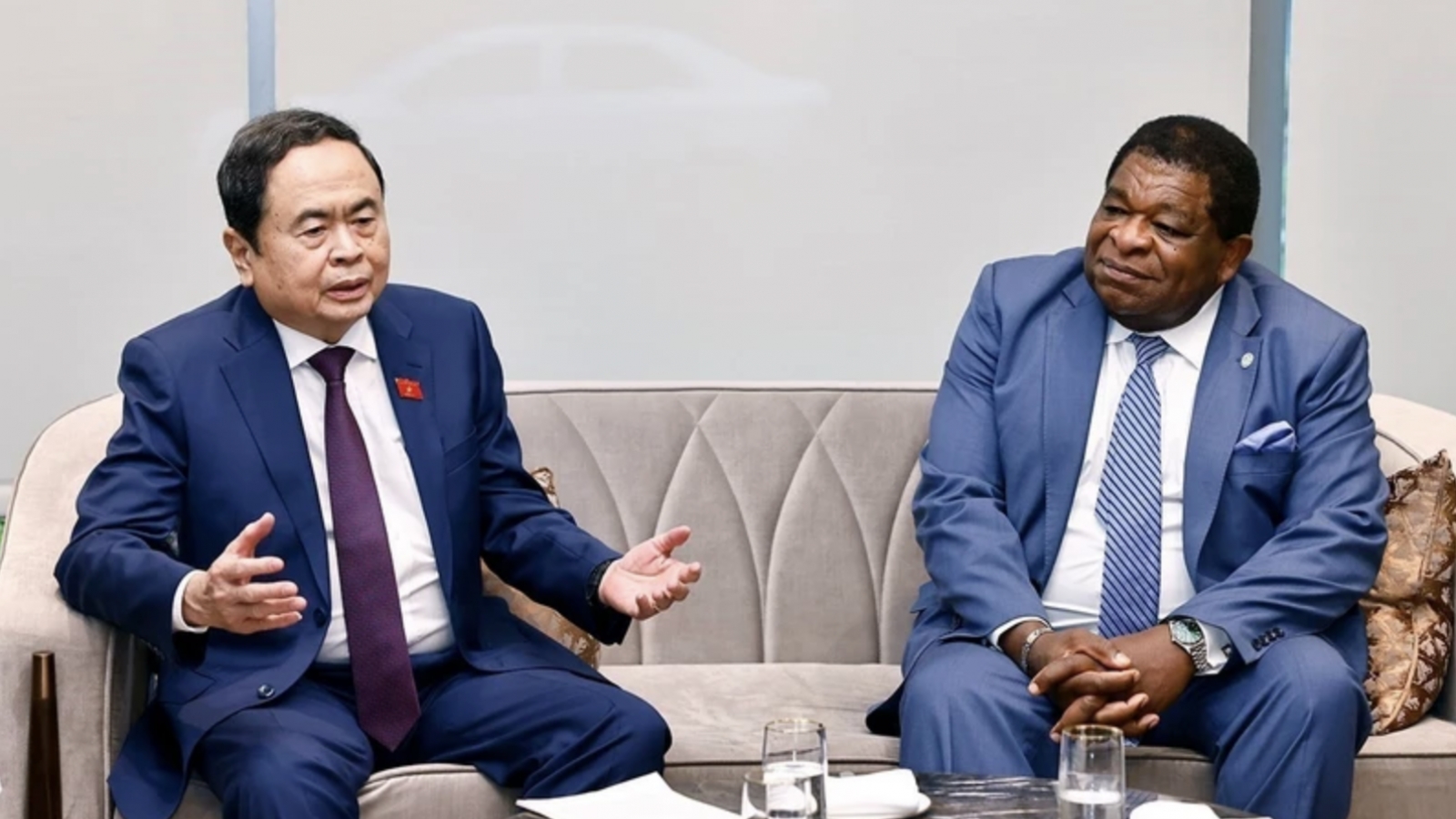 NA Chairman meets IPU Secretary-General on IPU-150 sidelines