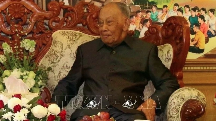 Party chief to pay tribute to former Lao top leader in Vientiane