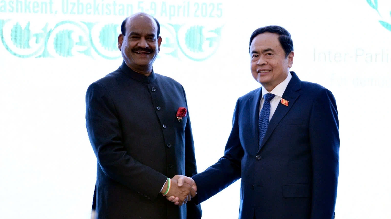 NA Chairman meets Indian parliamentary speaker on IPU-150 Assembly sidelines