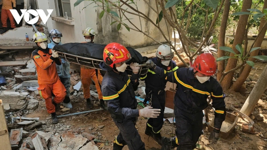 Vietnamese rescue workers complete mission in earthquake hit Myanmar