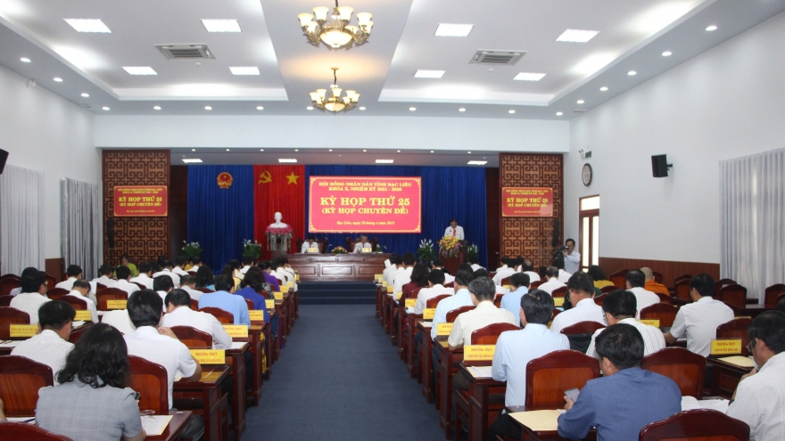Bạc Liêu thông qua chủ trương sắp xếp đơn vị hành chính cấp tỉnh, cấp xã