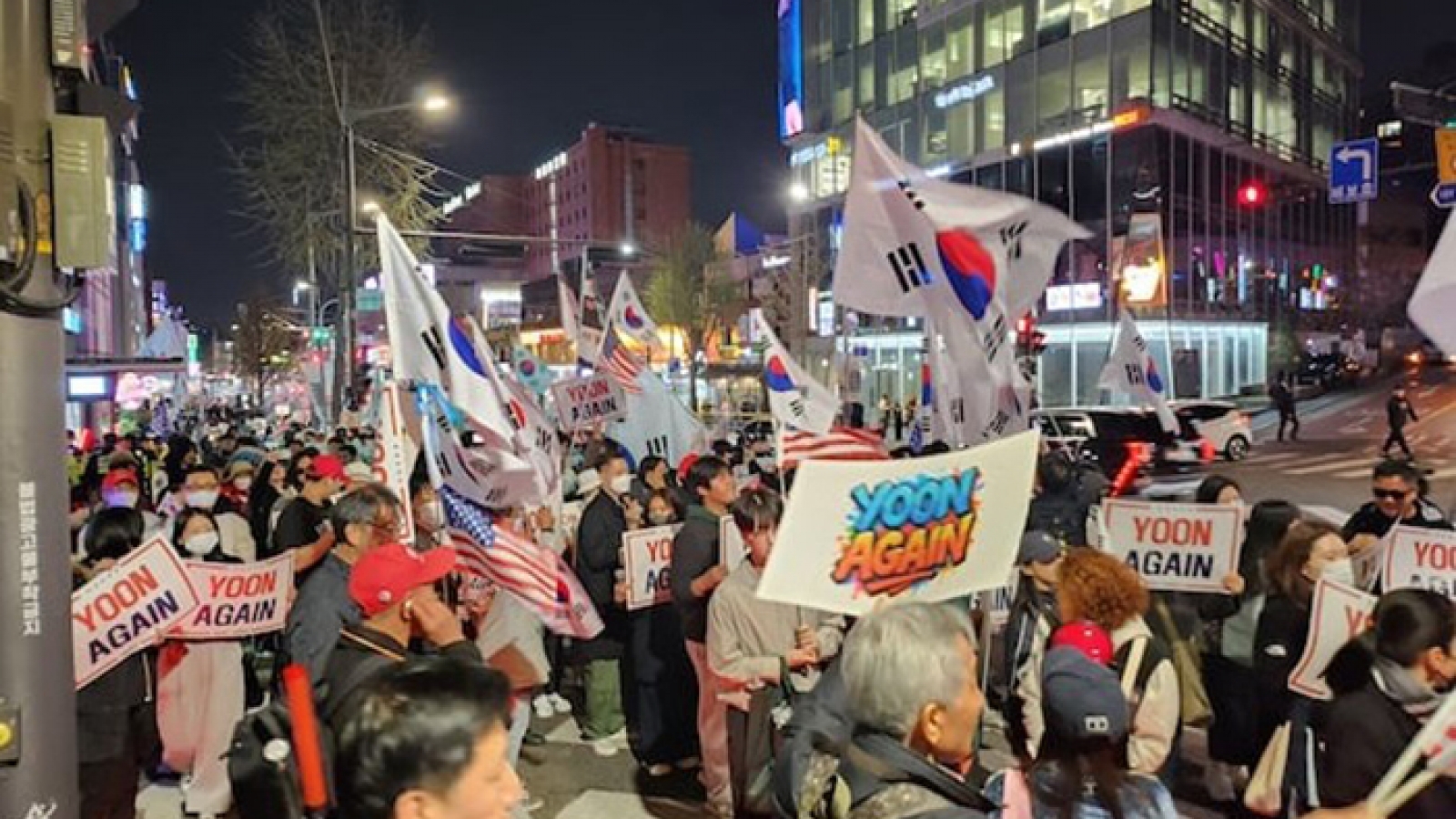 Lại xảy ra biểu tình lớn tại Seoul (Hàn Quốc)
