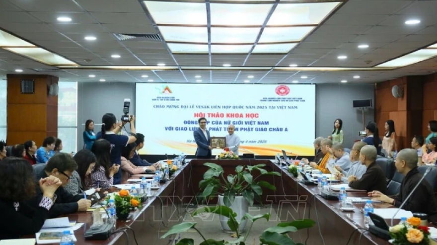 Seminar highlights Vietnamese women’s contributions to development of Buddhism