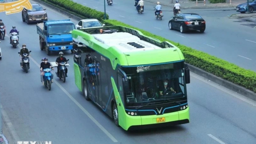 Hanoi targets all-green energy bus fleet by 2030