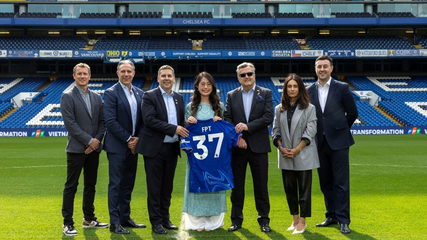 Chelsea chính thức công bố FPT trở thành đối tác toàn cầu