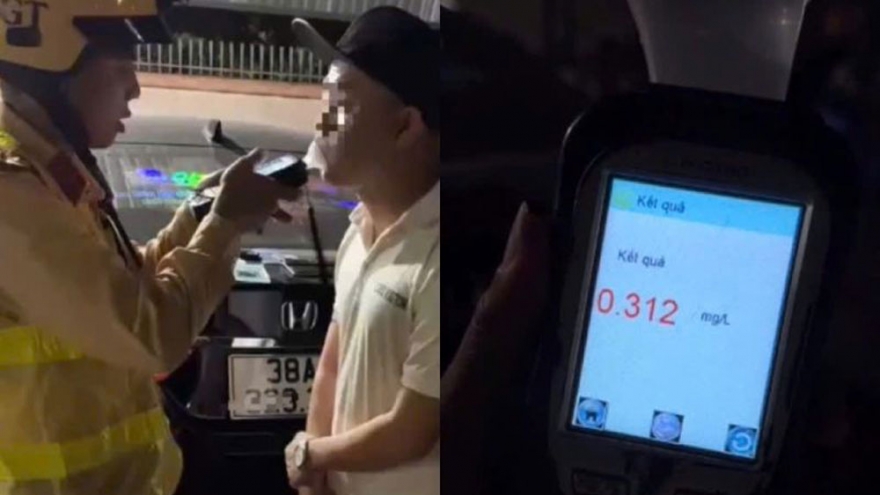 Lộ diện "công an" dỏm sau màn kiểm tra nồng độ cồn ở Bình Dương