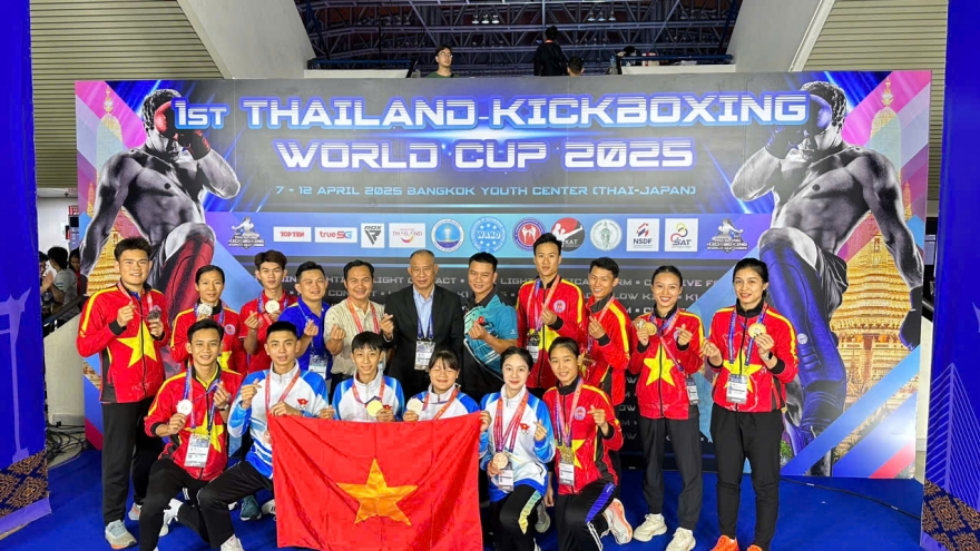Kickboxing Việt Nam thắng lớn ở Cúp thế giới 2025