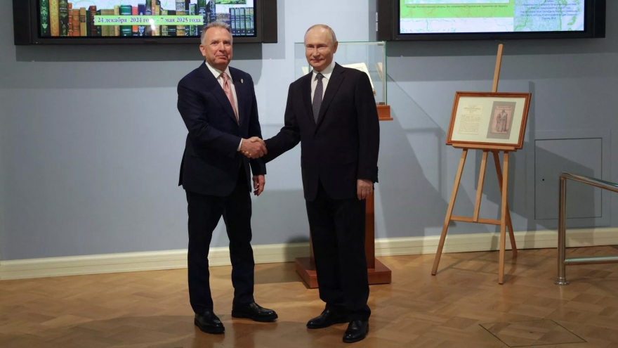 Đặc phái viên của Mỹ gặp Tổng thống Nga Vladimir Putin