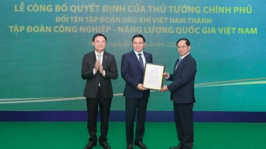Vietnam Oil and Gas Group renamed Vietnam National Industry-Energy Group