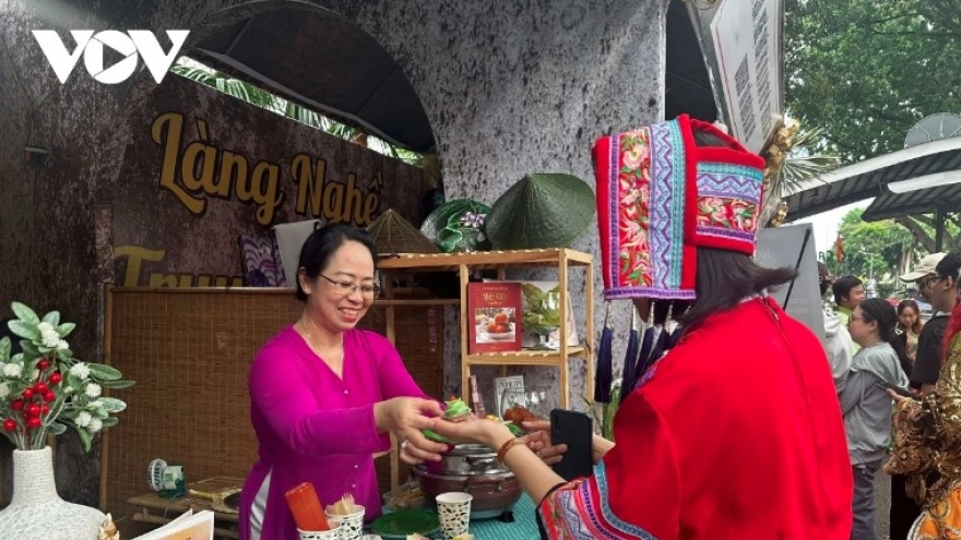 Vietnamese folk arts highlighted at cultural festival of three regions