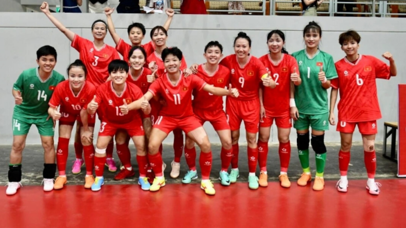 Vietnamese women’s futsal team remains 11th in FIFA rankings