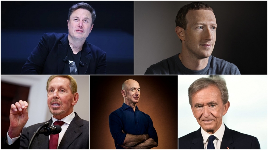 Điều bất ngờ về 5 tỷ phú giàu nhất thế giới