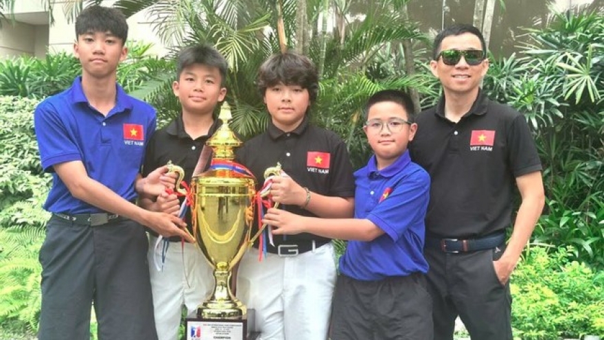 Vietnamese golfers triumph at JGFP Int’l Interclub Golf Championship