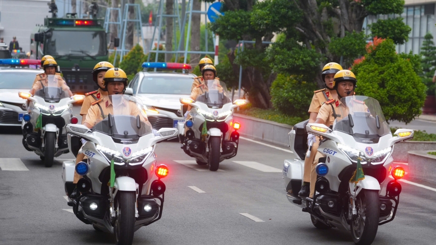 Công an TP.HCM ra quân trấn áp tội phạm, bảo vệ an toàn cho các sự kiện