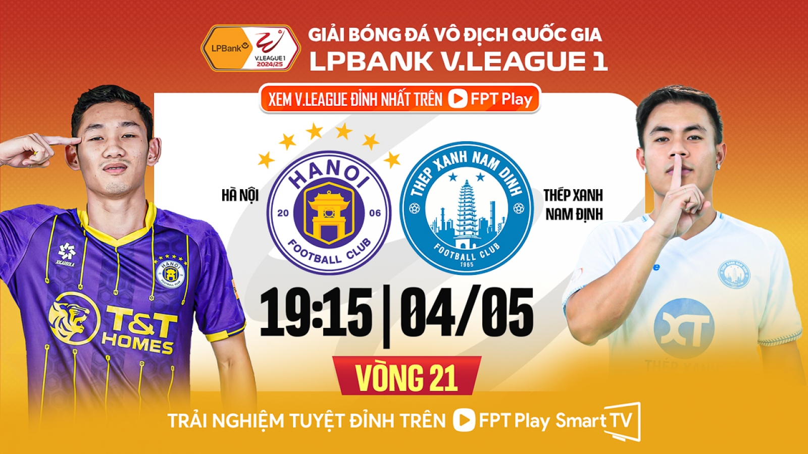 Trước vòng 21 V-League: “Chung kết” ở Hàng Đẫy