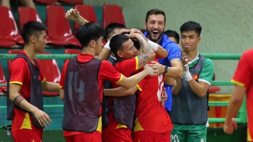 ĐT futsal Việt Nam chiến thắng đội hạng 7 thế giới