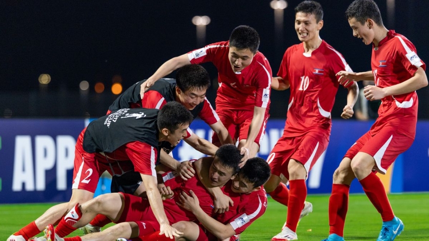 Kết quả U17 châu Á 2025 hôm nay 9/4: U17 Triều Tiên sáng cửa đi U17 World Cup