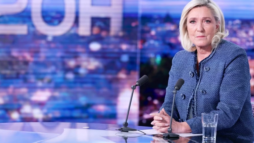 Lãnh đạo đảng cực hữu Pháp Marie Le Pen bị kết án 4 năm tù
