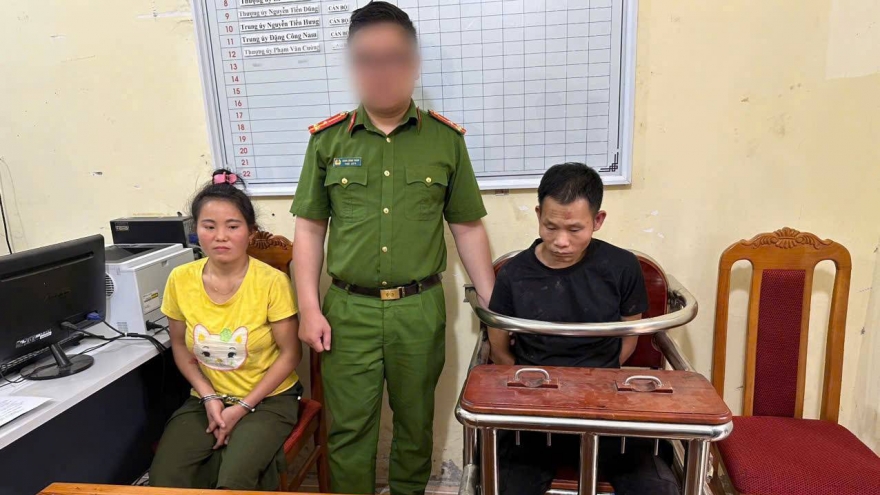 Hai vợ chồng bị bắt giữ vì mua bán ma túy