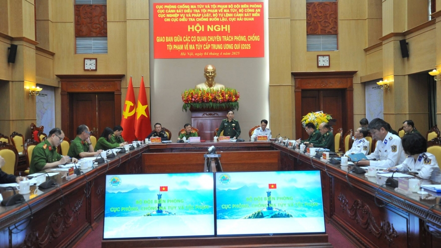 Bộ đội Biên phòng phá hàng chục chuyên án, thu giữ hơn 580kg ma túy các loại