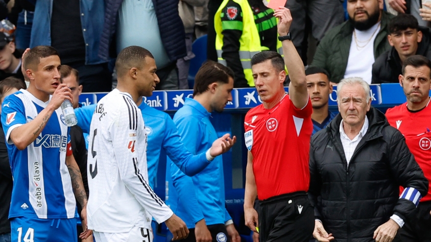 Kết quả bóng đá hôm nay 14/3: Mbappe thẻ đỏ, Real Madrid vẫn chiến thắng