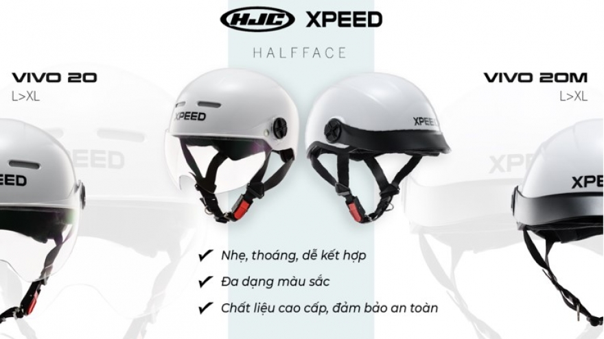 Mũ bảo hiểm Xpeed: Tân binh đến từ HJC Helmets