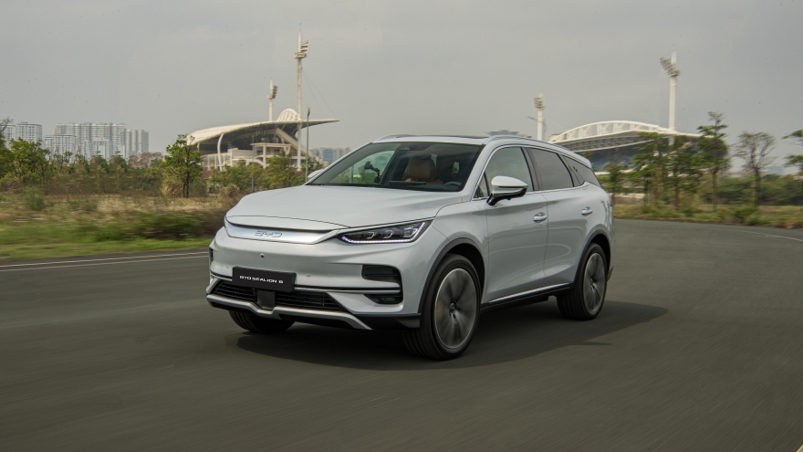 BYD Sealion 8 ra mắt Việt Nam với giá 1,569 tỷ đồng