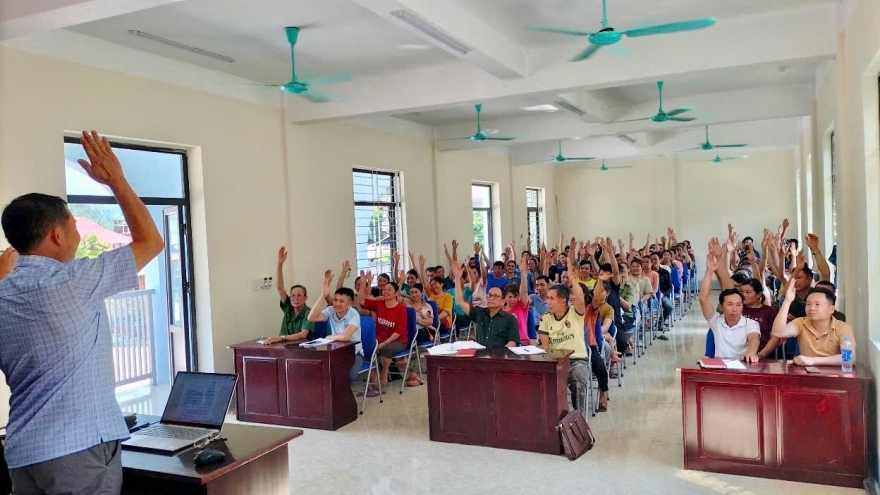 Hơn 83% cử tri Điện Biên đồng thuận phương án sắp xếp lại đơn vị hành chính cấp xã