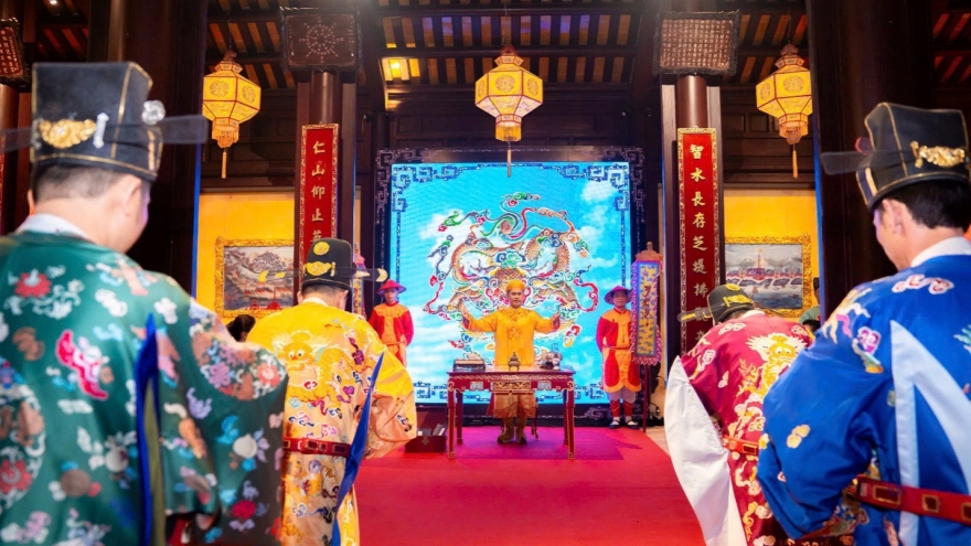 Phục dựng nghi thức Ngự trà Hoàng cung