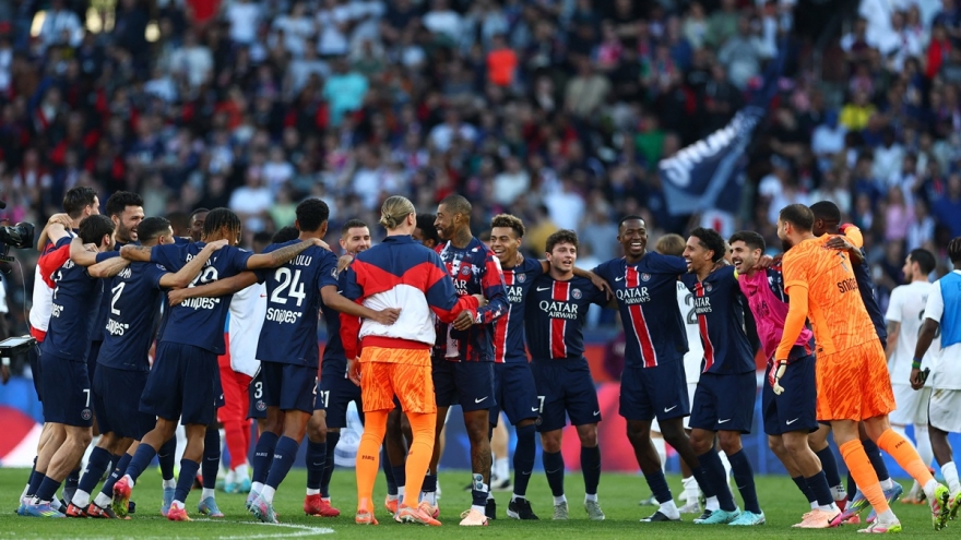 PSG lên ngôi ở Pháp, 5 giải hàng đầu châu Âu có nhà vô địch đầu tiên