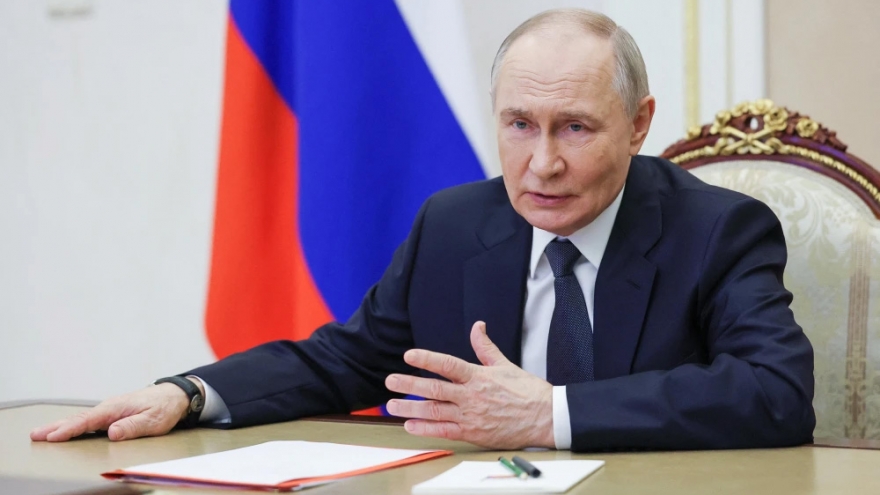 Tổng thống Nga Putin tuyên bố sẵn sàng đàm phán trực tiếp với Ukraine
