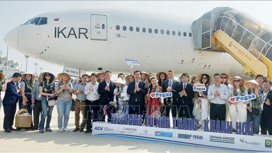 Khanh Hoa welcomes first direct flight from Russia’s Khabarovsk