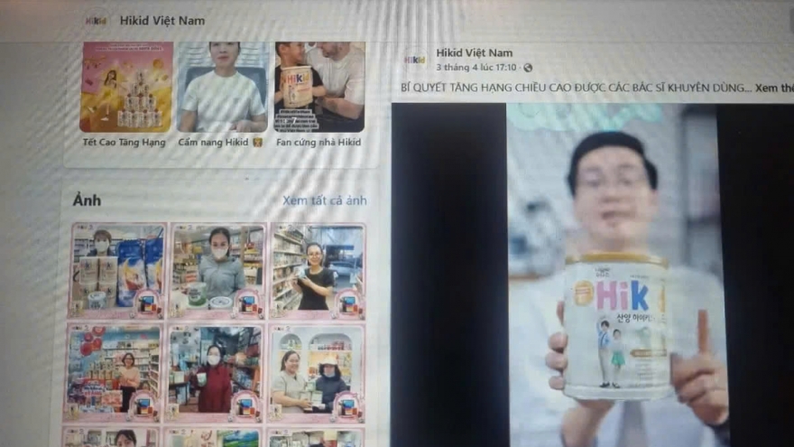 Bộ Y tế yêu cầu kiểm tra sữa Hikid quảng cáo "100g Hikid bằng 20 lít sữa tươi"