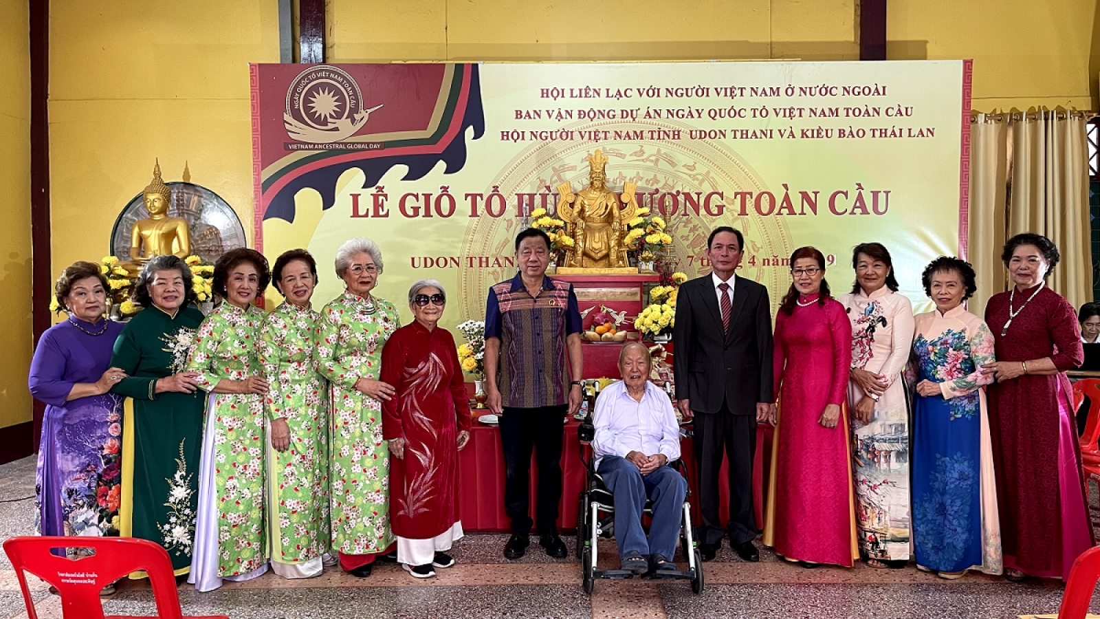 Kiều bào tại Thái Lan tổ chức lễ Giỗ Tổ Hùng Vương