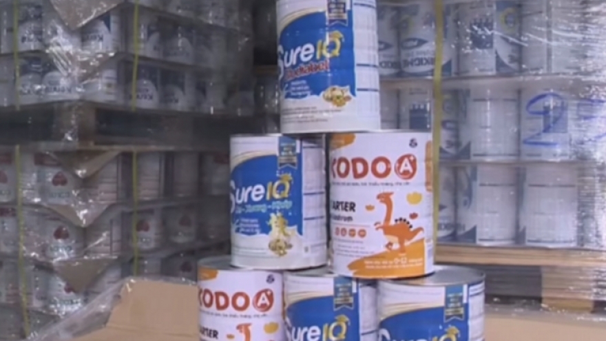 Triệt phá đường dây sản xuất gần 600 loại sữa bột giả dành cho trẻ em, thai phụ