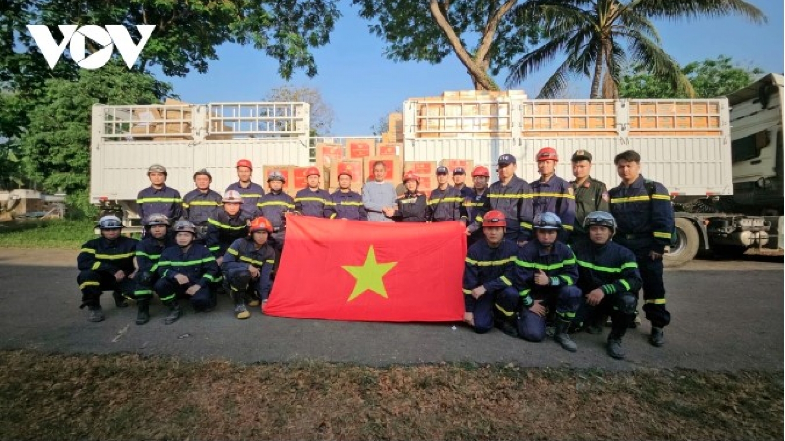 Nearly 3 tons of relief supplies delivered to Myanmar following earthquake