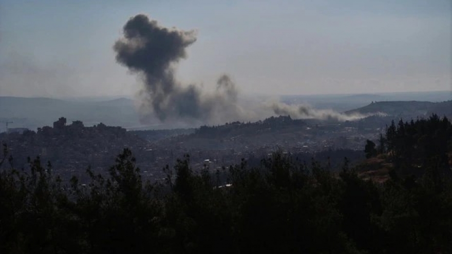 Israel không kích nhiều mục tiêu tại Syria