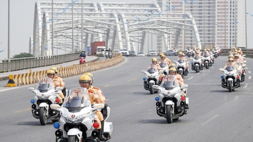 Hà Nội phân luồng giao thông trong 2 ngày 14-15/4