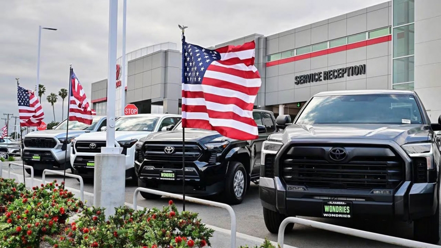 Hãng ô tô Toyota rót thêm 88 triệu USD vào Mỹ