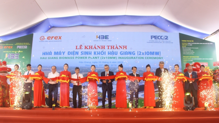 Đưa vào vận hành Nhà máy điện sinh khối sử dụng trấu đầu tiên tại Việt Nam